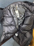 阿迪达斯25年冬款黑色派克羽绒服  商务通勤600蓬男士休闲羽绒连帽夹克 实拍图
