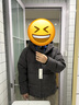 优衣库男装女装无缝羽绒连帽外套夹克羽绒服478279 08 深灰色 XL 实拍图