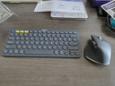 罗技（Logitech）时尚系列 K380 键盘 蓝牙办公键盘 无线键盘 女友 便携超薄键盘 笔记本键盘 黑灰色 实拍图