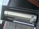 希诺（heenoor）保温杯316L不锈钢水杯男高档商务车载泡茶杯子XN-9606本色 480mL 实拍图