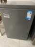 美的（Midea）专利减霜KMF囤货冰柜 冷藏冷冻冷柜转换节能大冰柜卧式家用商用冰柜小冰政府补贴冰箱 【减霜80%】100L*小户型优选 100L 实拍图