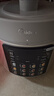 美的（Midea）品牌官方电压力锅高压大容量6升0涂层不锈钢电饭煲 全自动智能预约家用6-8人开盖火锅MY-E6010G 实拍图