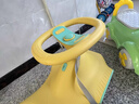 babycare扭扭车儿童溜溜车宝宝滑滑摇摆扭扭车万向轮防侧翻音乐玩具乐趣 【21首声光音乐】洛克黄 实拍图