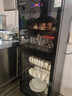 荣事达消毒柜家用小型厨房餐具碗筷大容量商用带烘干免沥水消毒碗柜立式台式餐饮饭店 D10-280大5层数显触摸定时8-10人 实拍图