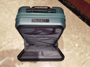 威戈瑞士军刀行李箱20英寸拉杆箱可扩容万向轮商务密码箱绿色 实拍图