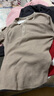 优衣库男装女装情侣华夫格亨利领套头衫长袖T恤479784 482766 479784/32深米色 XL 实拍图