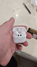 威岸 蓝牙耳机适用iqoo真无线vivo半入耳式IQOO11/10/9/neo8/7/5s6pro/x90/s12超长续航无感延迟 皓月白 实拍图