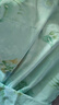 富安娜出品馨而乐床上四件套200x230cm被套单件 印花床单被罩三件套床品 仙踪绿【柔软舒适 清爽透气】 1.2米床-单件被套 床单款 152*210cm 实拍图