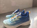 乔丹男大童跑步鞋儿童春秋轻速运动鞋子旋钮扣童鞋 迷蒙蓝/智能蓝 39 实拍图