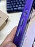 秒扬 磨砂半透明高级iPhone17手机壳苹果16promax磁吸无线充电15pro防摔保护14全包 潮牌壳【磁吸】半透磨砂淡紫+夜光彩色镜头膜 iPhone 14promax 实拍图
