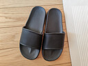 京东京造【糖果拖】拖鞋男士防滑轻便情侣防臭浴室拖凉拖鞋黑42-43 实拍图