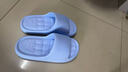 HIPANDA浴室EVA防滑拖鞋家居室内用软底防水耐磨男女情侣凉拖 蓝色 40-41 实拍图