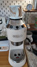 德龙（Delonghi）咖啡机 半自动咖啡机 小型家用美式意式浓缩泵压式 不锈钢手动打奶泡EC885.CR EX:4奶油白新年礼物 实拍图