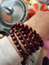 原木匠正宗小叶紫檀木手串男士高端佛珠手链女款108颗文玩手串爆满金星 老料顺纹6mm*108颗[京仓速发] 实拍图