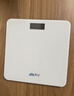 香山 体重秤 电子秤人体家用健康秤高精度  高清LCD显示 云白 Type-C充电款 实拍图