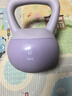 Keep【课程同款】软胶壶铃男女士家用健身哑铃练手臂深蹲提臀紫色/6KG 实拍图
