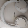 索尼（SONY）WH-CH720N 头戴式无线耳机 蓝牙降噪耳机 手机电脑笔记本网课游戏适用耳麦 礼物送女友男友学生 白色 实拍图