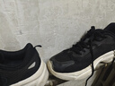 特步（XTEP）跑鞋运动鞋男子冬季网面透气减震轻便软底休闲男鞋跑步鞋黑色 实拍图