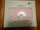 全棉时代 婴儿浴巾 6层水洗纱布浴巾 纯棉大毛巾礼盒装 粉色115*115cm 实拍图