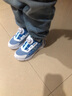 361°童鞋 儿童跑鞋四季男女童3-14岁助推科技旋钮跑鞋 蓝30 实拍图