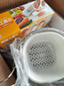 家の物语（KATEI STORY）日本洗菜篮沥水篮塑料双层洗菜盆子厨房滤水篮水果篮子加厚漏水盆 洗菜盆白色3套【6个】 实拍图