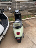 绿源（Luyuan）电动摩托车 M7超长续航强动力踏板车新国标国民好车续74公里60V5块铅酸电池1000W圣诞元旦维亚绿 实拍图