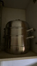 美厨（MAXCOOK）蒸锅 304不锈钢30CM三层蒸锅 加厚复底汤锅 燃气电磁炉通用 实拍图