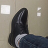 海澜之家HLA皮鞋男士商务休闲秋冬正装德比鞋子男H164/H172 增高款40 实拍图