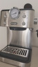 德龙（Delonghi）咖啡机 意式半自动家用15Bar泵压专业压力计 美式咖啡 快速加热技术 可调式奶泡 金属机身EM450.M 银色 小巧机身 稳定压力 定制杯量 自动关机 实拍图