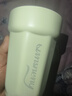 SZTAA保温杯水杯高颜值学生咖啡杯便携316不锈钢长效保温随行杯可乐杯 月牙白480ml【316+杯刷】 实拍图