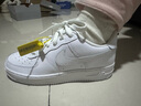 耐克NIKE女大童空军一号AF1 新年礼物 运动鞋DH2920-111白38 实拍图