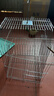 獒少保鸟笼鹦鹉专用鸟笼大号家用八哥鹦鹉笼子金属电镀加粗豪华鸟别墅 电镀银豪华套餐 大号56*32*31cm 实拍图