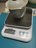 拜杰电子秤厨房秤0.1g/5kg食物秤克秤不锈钢秤面烘培秤咖啡珠宝电子秤 实拍图