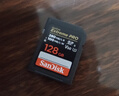 闪迪（SanDisk）128GB SD内存卡 6K视频 V60 U3 C10 高速相机存储卡 读速280MB/s 写速100MB/s 高清拍摄 畅快连拍 实拍图