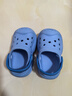 巴布豆童鞋男童拖鞋夏季软底宝宝沙滩鞋儿童洞洞鞋117342003浅月色140 实拍图