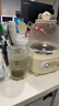 九阳（Joyoung）净萃全玻璃0胶水养生壶  办公室多功能煮茶器花茶壶 烧水壶恒温电热水壶 24h预约保温 1L WY107 实拍图