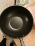 三禾0涂层炒锅无涂层不粘锅304钛不锈钢电磁炉通用炒菜锅30cmLC30S16 实拍图