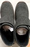 Pansy盼喜短靴女秋冬毛呢加绒保暖舒适平底鞋防滑轻便靴4179 黑色 37  实拍图