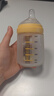 小雅象防胀气玻璃奶瓶新生儿3-6个月婴儿奶瓶 240ml M号奶嘴（标准款） 实拍图