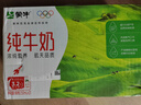 蒙牛全脂纯牛奶250ml*24盒 家庭量贩早餐伴侣 跨年礼盒 实拍图