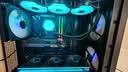 丛林豹星联风扇360连体积木风扇反叶12cm无限镜神光同步PWM调速黑色机箱风扇ARGB台式电脑静音  实拍图