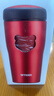 虎牌（TIGER）不锈钢保温保冷原装进口水杯MJA-B036-RMT深红色360ML 实拍图