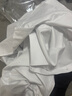 罗蒙（ROMON）【竹纤维】长袖衬衫男士商务职业白衬衫抗皱免烫衬衣男白色5XL 实拍图