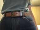 牛当家皮带女牛皮腰带女简约百搭配牛仔休闲时尚裤带礼盒装5293新年礼物 实拍图