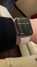 Apple/苹果 Watch S11 智能手表GPS+蜂窝款46毫米玫瑰金色铝金属表壳淡桃粉色运动型表带M/L MFDH4CH/B 实拍图