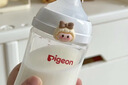 贝亲（Pigeon）新生儿 防胀气宽口径PPSU奶瓶160ml SS号奶嘴 0个月+AA261  实拍图