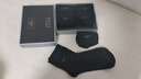 七匹狼袜子男士袜子全棉100%纯棉中筒袜7A抗菌防臭新疆棉长筒休闲男袜子 100%纯棉抗菌礼盒92119-全黑 6双 实拍图