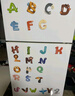 Pinwheel26个英语字母数字冰箱贴动物儿童早教认知益智玩具  字母磁力贴 实拍图