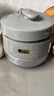 美的（Midea）品牌官方0涂层精钢厚釜70KPa电压力锅5L双胆全自动智能预约家用煲汤煮饭煲MY-C5856G高压锅4-6人 实拍图