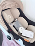 怡戈（Ekobebe）婴儿推车高景观避震轻便坐躺双向折叠新生儿宝宝米色推车+提篮 实拍图